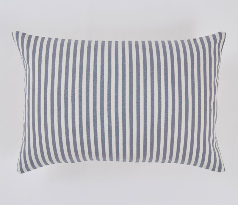 Toulouse Blue Canvas Cushion  40x60