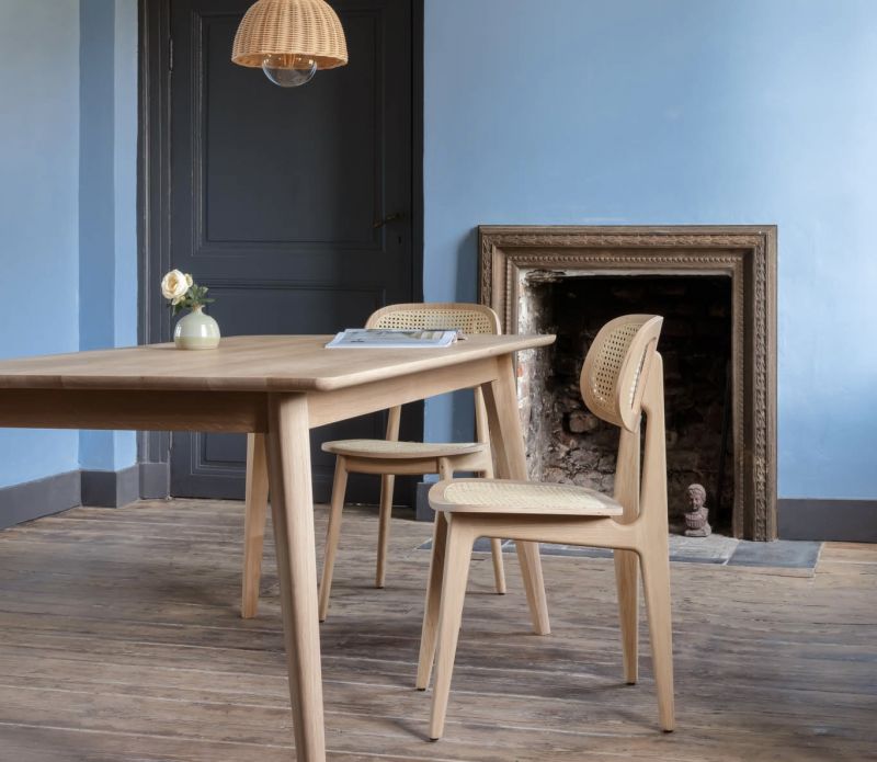 Titus Natural Varnished Oak Dining Chair