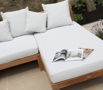 Albony Ottoman/Footstool (With Cushion)