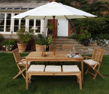 Henley Teak Rectangular Table 170cm