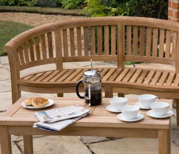 Monet Teak Garden Bench 160cm