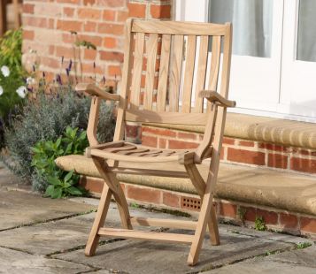 8 Seater Oval Extending Garden Table Set (Ashton)