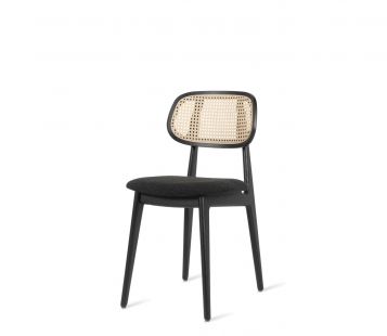 Titus Black Stained Oak Dining Chair