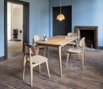 Titus Natural Varnished Oak Dining Chair